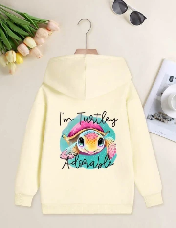 Hanorac Shein Kids, galben