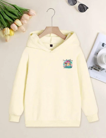 Hanorac Shein Kids, galben