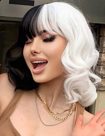 
						Peruca SHEIN, mix culori