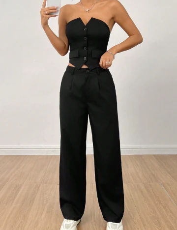 Compleu SHEIN CURVE, negru