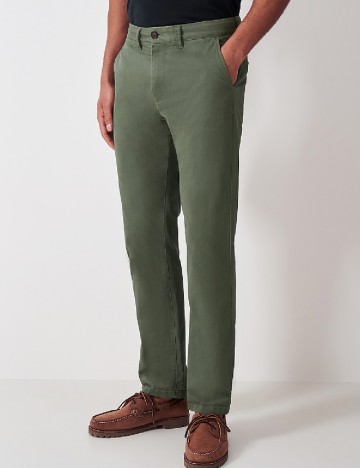 
						Pantaloni Crew Clothing Company, verde