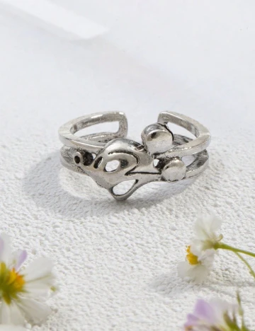 Inel SHEIN, argintiu