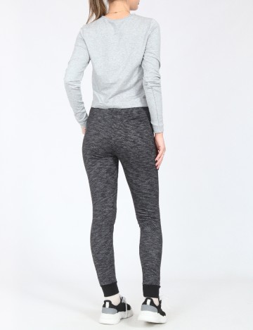 Pantaloni Bershka, gri