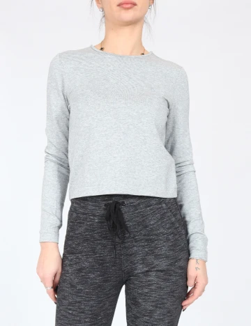 Pantaloni Bershka, gri