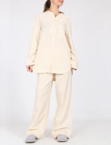 Camasa Oversize Massimo Dutti, crem