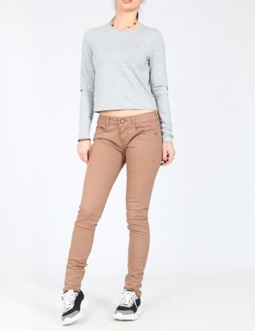 
						Pantaloni Bershka, maro
