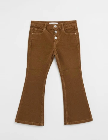 Pantaloni Zara, maro