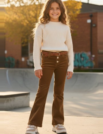 
						Pantaloni Zara, maro