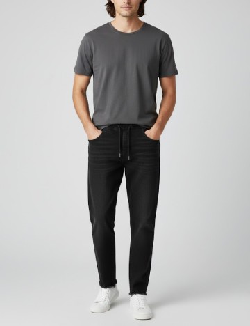 
						Pantaloni Bershka, negru