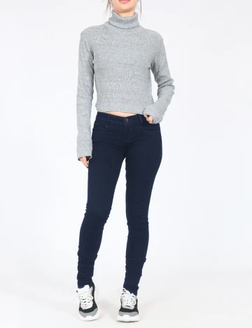 Blugi Bershka, albastru