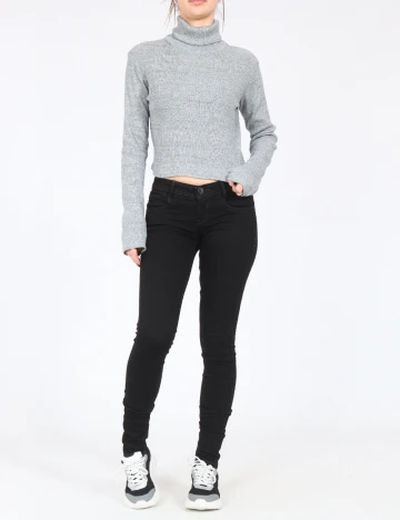 Blugi Bershka, negru