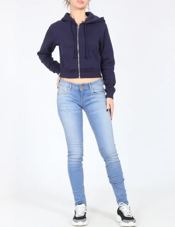 Blugi Bershka, albastru