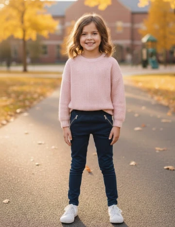 Pantaloni Zara, bleumarin