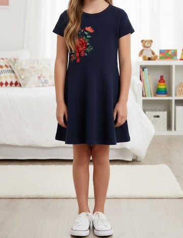 
						Rochie Zara, bleumarin inchis