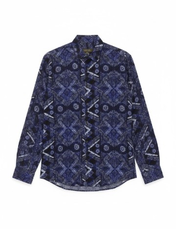 Camasa Zara, bleumarin