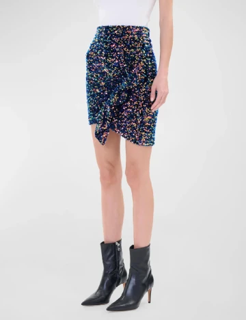 Fusta Zara, mix culori