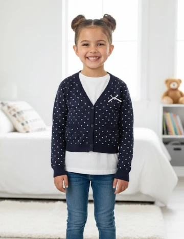 Cardigan Zara, bleumarin