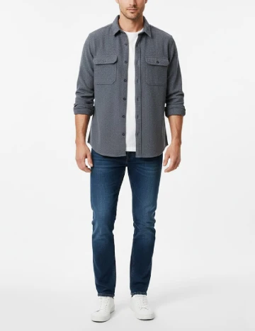 Camasa Pull&Bear, albastru