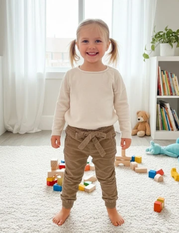 Pantaloni Zara, maro