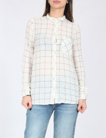 Camasa Pull&Bear, alb