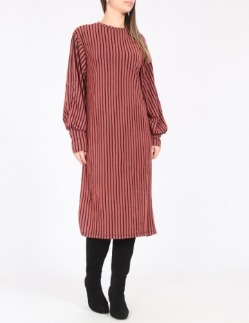 
						Rochie lunga Zara, roz pudra inchis