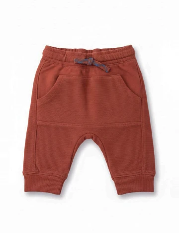 Pantaloni Zara, maro