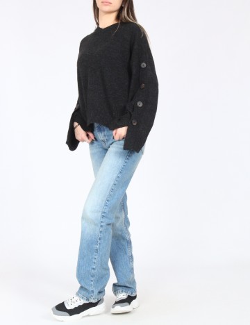 Pulover C&A, gri inchis