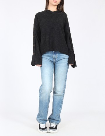 Pulover C&A, gri inchis