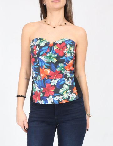 
						Top Pull&Bear, floral print
