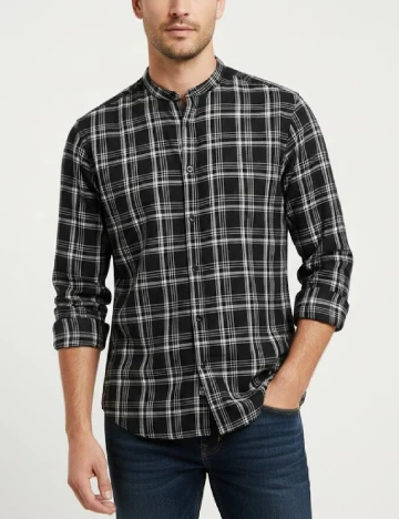 Camasa Zara, gri inchis