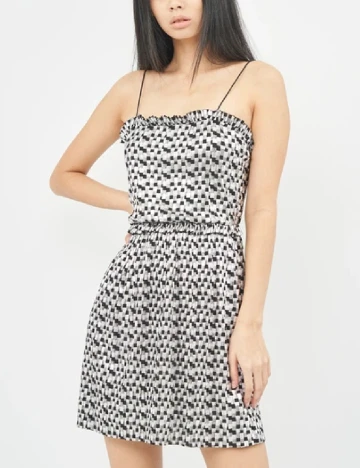 Rochie scurta Zara, argintiu