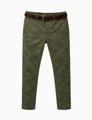 Pantaloni Zara, army