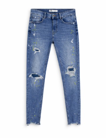 Blugi Zara, albastru