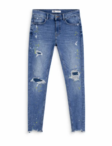 Blugi Zara, albastru