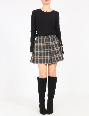 Fusta Zara, mix culori