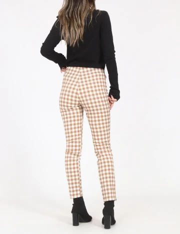 Pantaloni Zara, maro