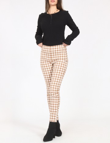 
						Pantaloni Zara, maro