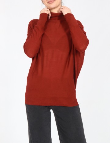 
						Bluza Zara, caramiziu