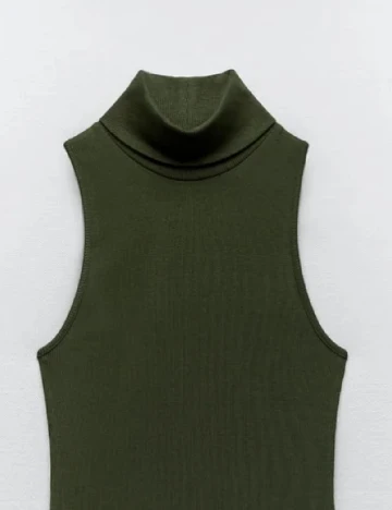 Rochie medie Zara, verde