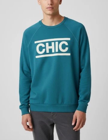 Bluza Pull&Bear, albastru