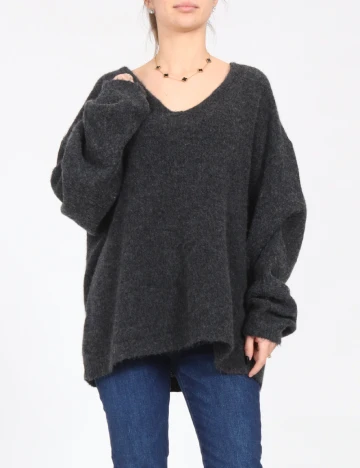 Pulover C&A, gri inchis