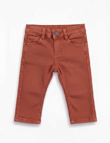 
						Pantaloni Zara, caramiziu