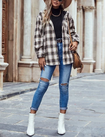 Jacheta SHEIN, mix culori