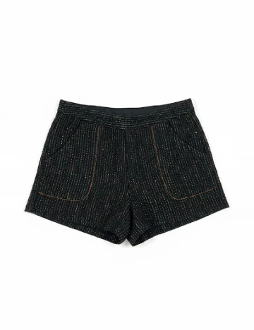 Pantaloni scurti Zara, negru