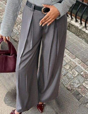 Pantaloni SHEIN, gri