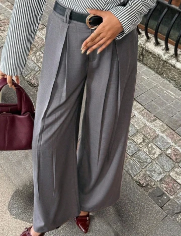 Pantaloni SHEIN, gri