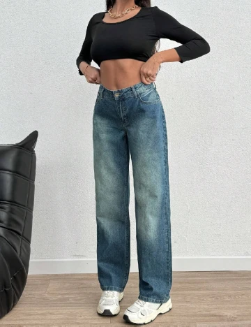 Blugi SHEIN, albastru