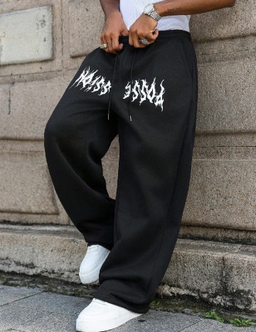 Pantaloni SHEIN, negru