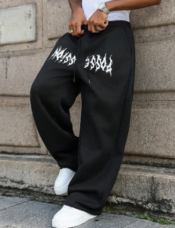 Pantaloni SHEIN, negru