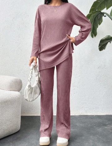 Compleu SHEIN, roz pudra